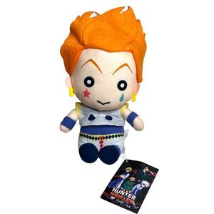 Hunter x Hunter 10" Hisoka Morow Stuffed Plush Tags Hangs NEW & FREE SHIPPING!